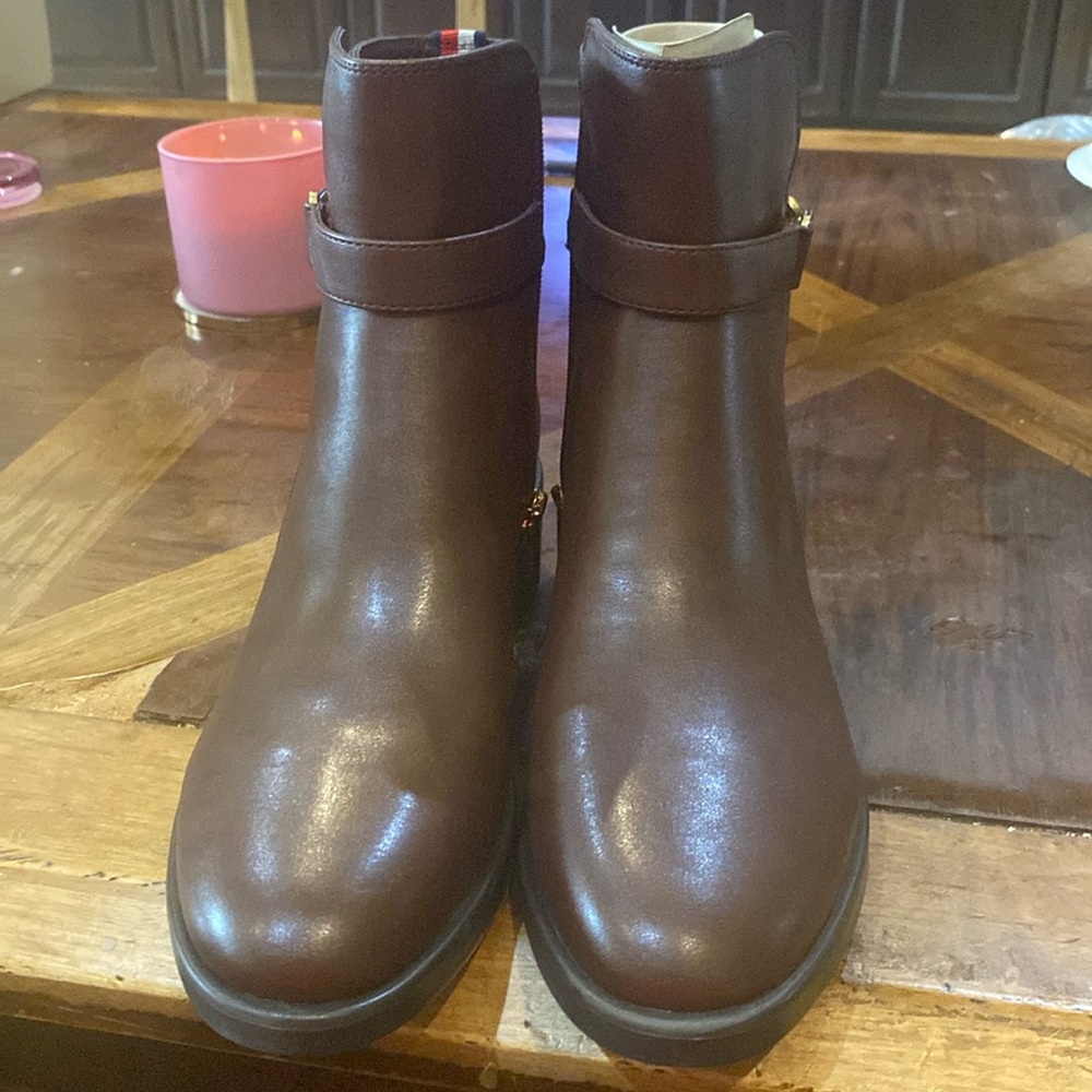 Tommy Hilfiger Ianzi Ornamented Side Zip Booties - Picture 1 of 5